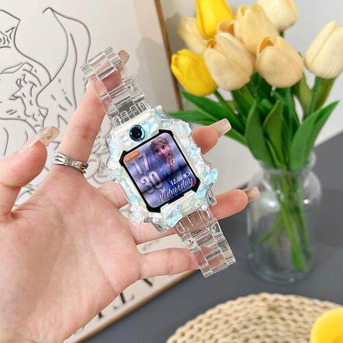 适用小天才儿童电话手表N3透明表带Q2AD2AD3SZ10Z9Z6PRO保护壳DIY