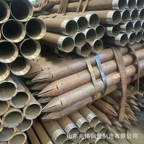 R780复杂地质用跟管管靴/108*1.5m地质钢管/潜孔钻机标配R780跟管