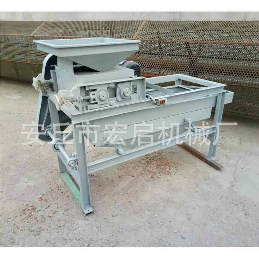 破HAS-500机壳机 直销杏仁脱壳机破壳机 桃仁去 壳机 分离单机