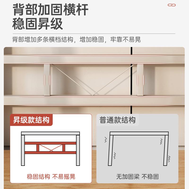 双层电脑桌床家学台式ZVN迷你书桌小型电脑桌移动边桌网用课简易