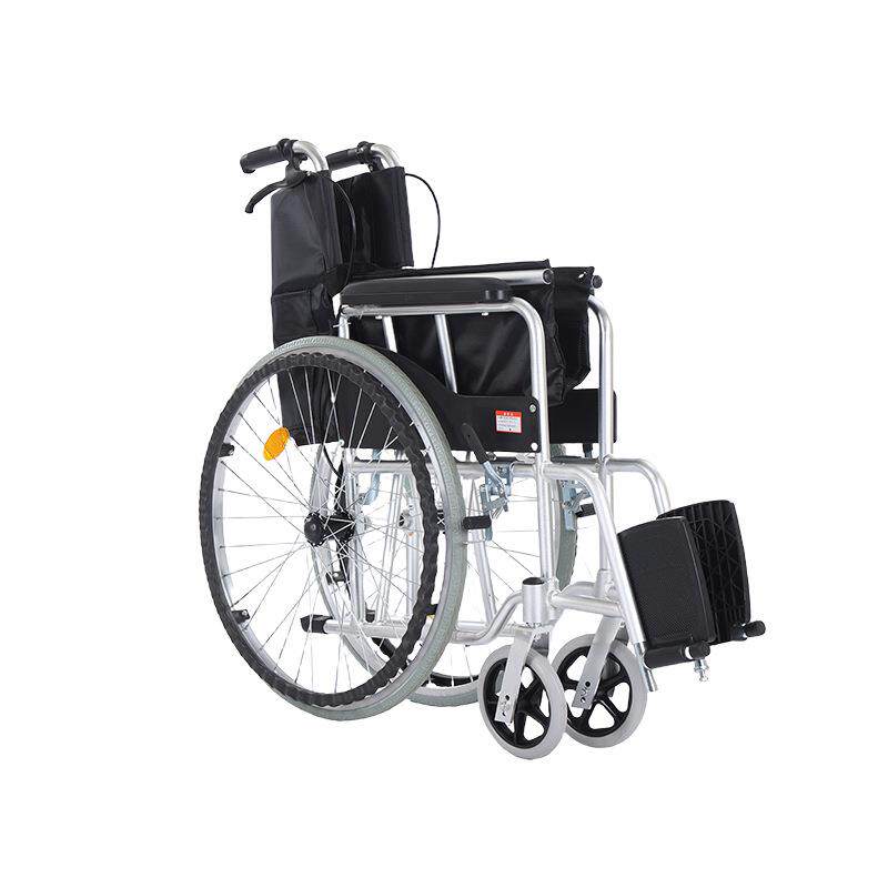 铝合金轮椅折叠轻便多功能老人专用手动老年残疾便携代步手推