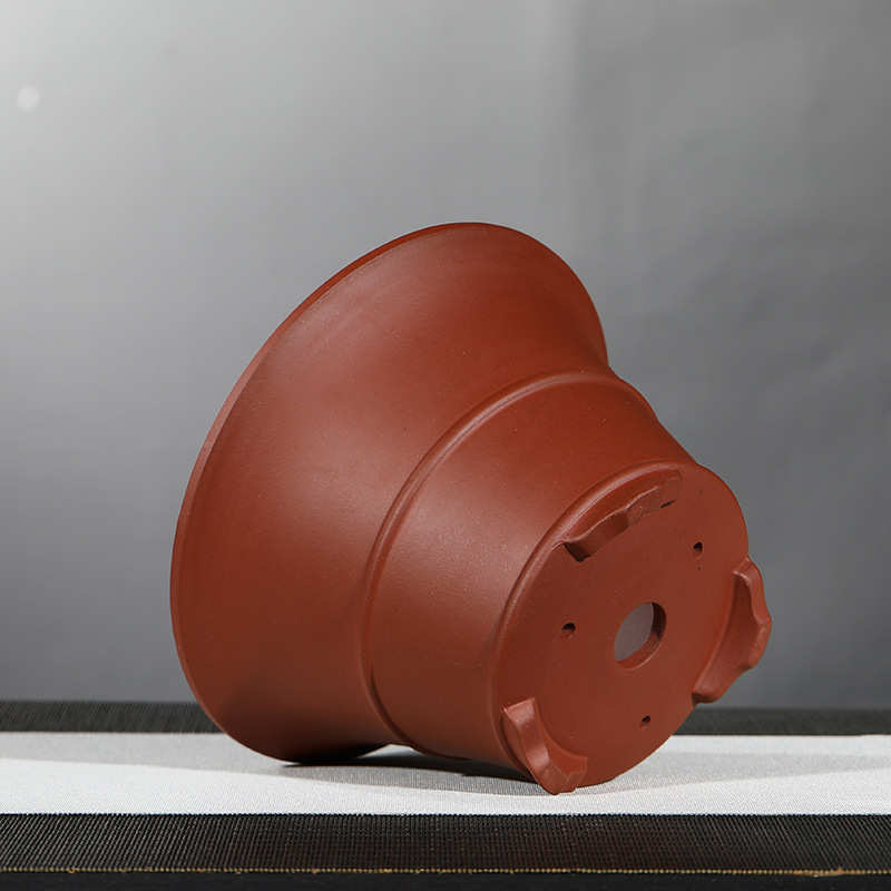 紫砂多肉花盆陶瓷盆景盆大口径兰花专用盆办公室阳台桌面厂家批发