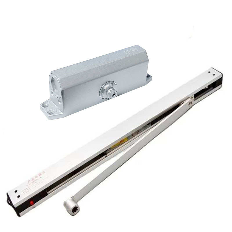 厂家供应中号消防联动液压防火静音轻型简易安装自动回弹闭门器