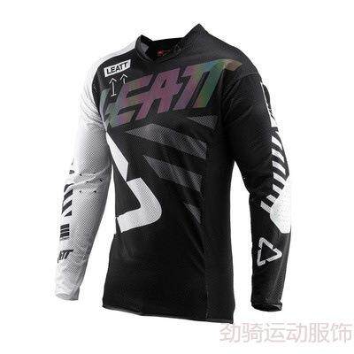 新款直销LEATT速干长袖速降服山地自行车骑行服摩托越野赛车服公