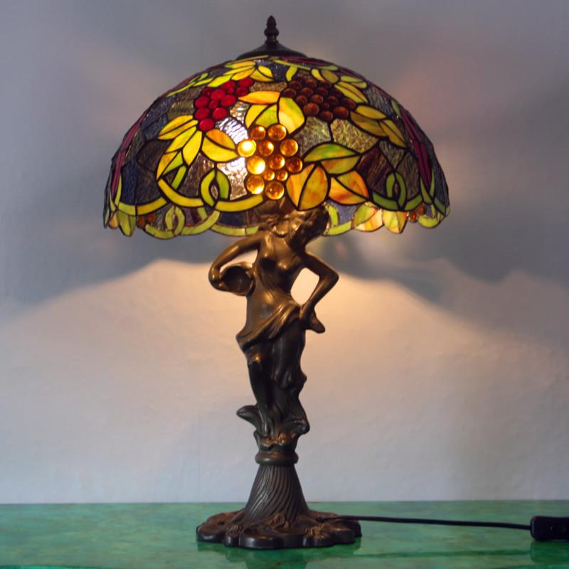 供应美式田园酒店卧室台灯书房床头灯欧式咖啡厅复古灯床头柜氛围