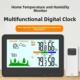 家用无线室内外数字温湿度计彩屏气象站气压天气预报背光可照明