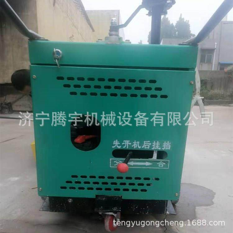 手推式混凝土路切割机机TY-500D 电动马开路切缝 路面面槽机