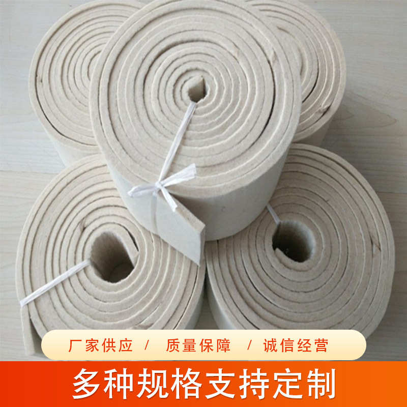 厂家供应羊毛毡毛毡条块毡圈毡垫导油毡绳羊毛毡密封圈油封杯垫