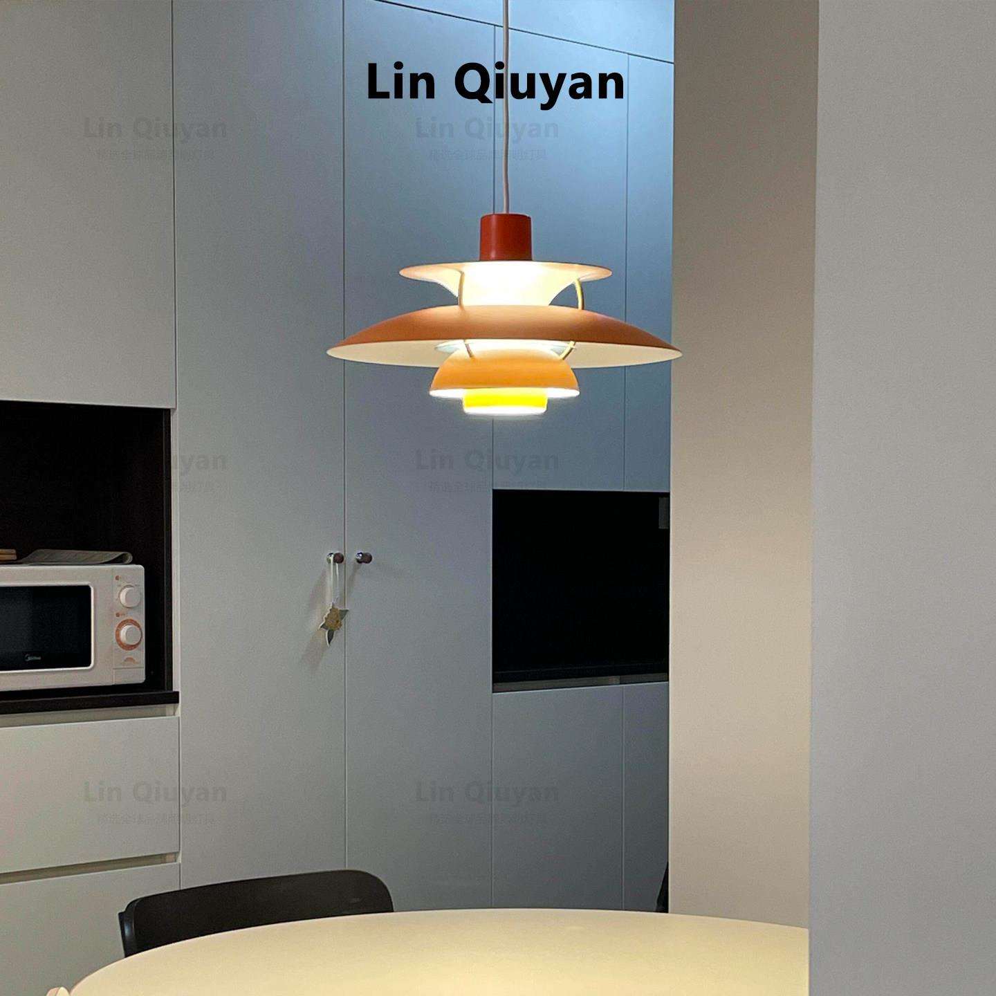 北欧丹麦Ph5风餐厅飞碟台吊灯现饭厅书房咖啡吧代台岛LQY1020简约