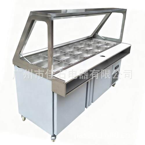 2026新款 三明治冷藏柜 110V Salad Cooler 抓码柜 沙拉操作台