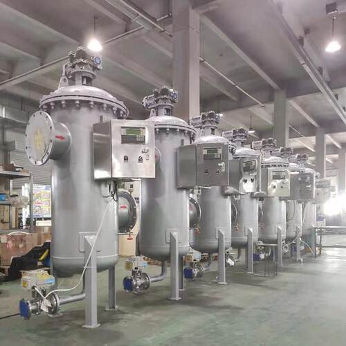 直式手反冲洗滤器除污器反冲洗过滤器自通QTU动排污过滤过器动自