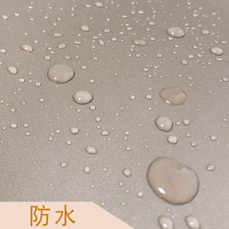 新款直销韩版特厚PVC纯色自粘墙纸卧室宿舍墙贴防水防潮导气槽贴