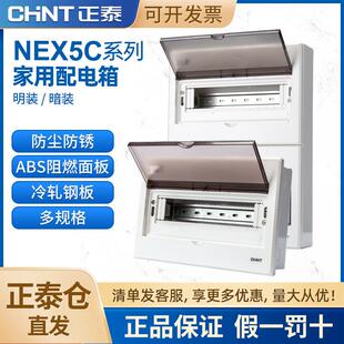 NEX5冷轧钢220v家用成套电线盒 正泰配电箱家用成品回路箱暗装
