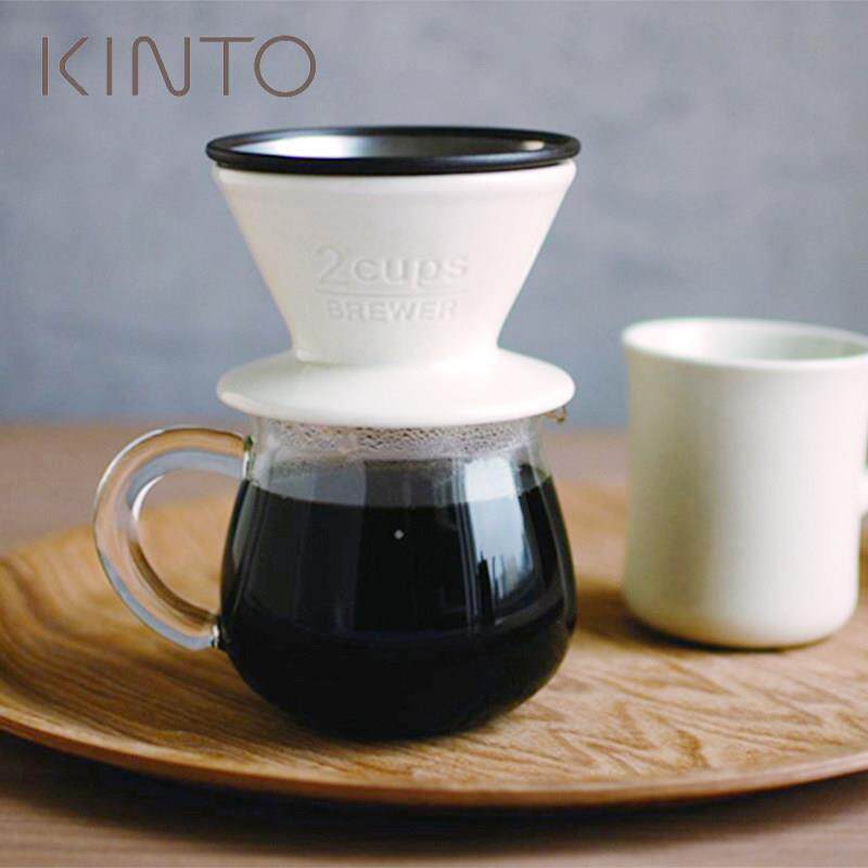 日本KINTO 耐热玻璃咖啡壶 手冲咖啡分享壶 胖肚壶滴滤壶现货包邮