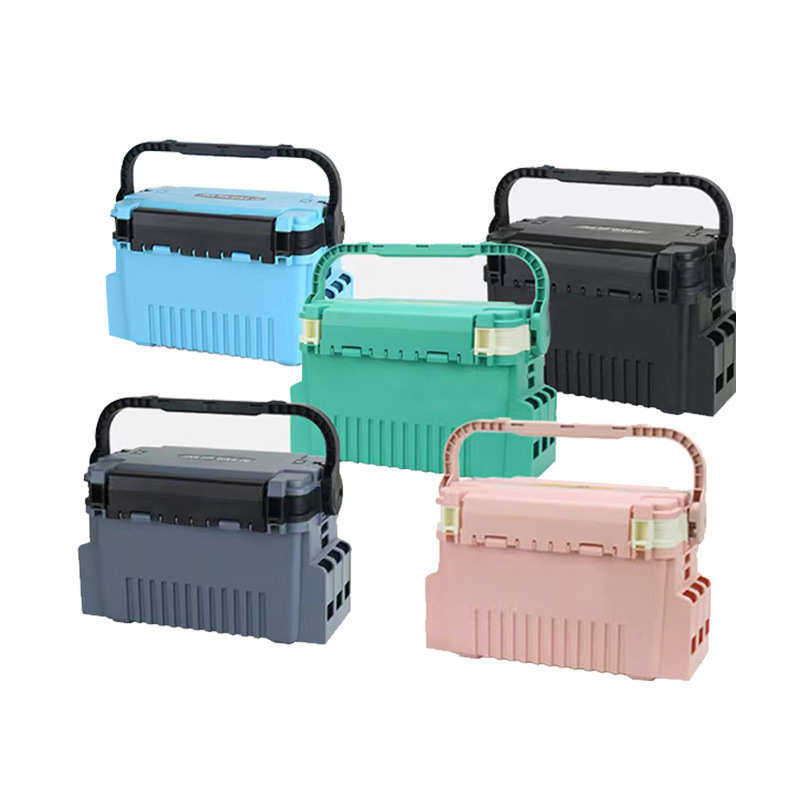 钓箱新款多功能路亚钓箱海钓矶钓插杆钓鱼收纳箱可坐大容量垂钓箱