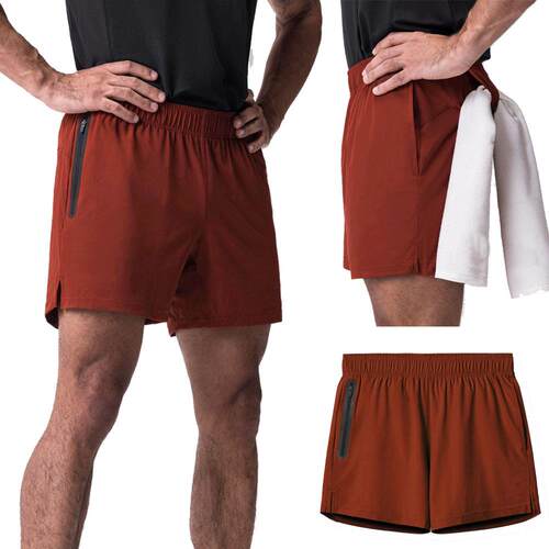 Sports shorts men's single-layer running fitness shorts