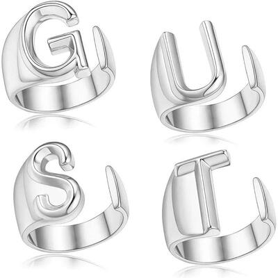 Letter G U T S Rings for Set Inspired Album Olivia Rodrigo