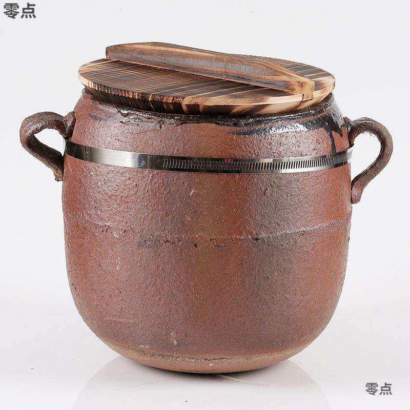 传统老式土砂锅老砂罐陶罐煲汤小盅罐小瓦罐炖汤盅土瓦罐煨汤家用