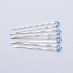 f1.8mm黄.8灯珠1.8mm黄示发黄红蓝绿1光色指灯小蝴蝶直插灯发珠光