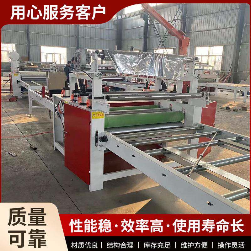 铝板双面覆保护膜PLC触摸屏控制贴面机布匹面料EVA涂布机