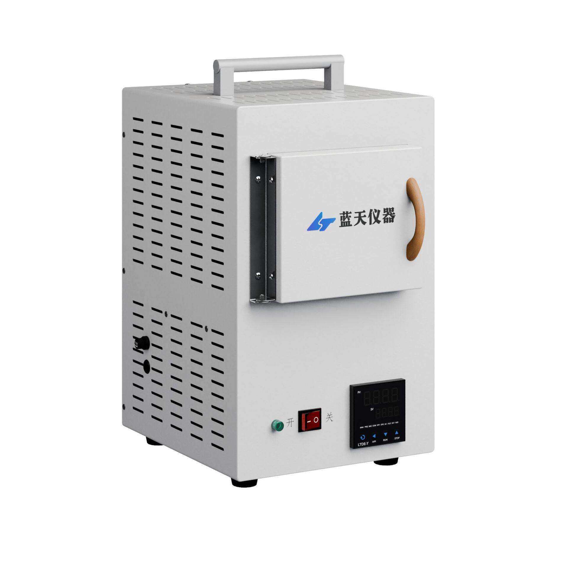 2L一体化程控温炉1000℃/1200℃电阻炉PID控温陶瓷炉膛金属退火