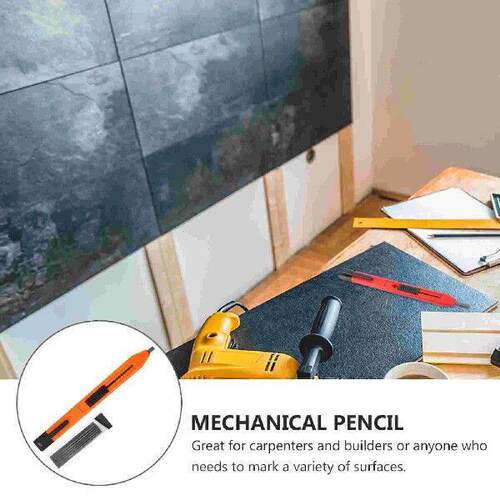 Pencil Jobsite Pencils Carpenter Propelling Mecanical