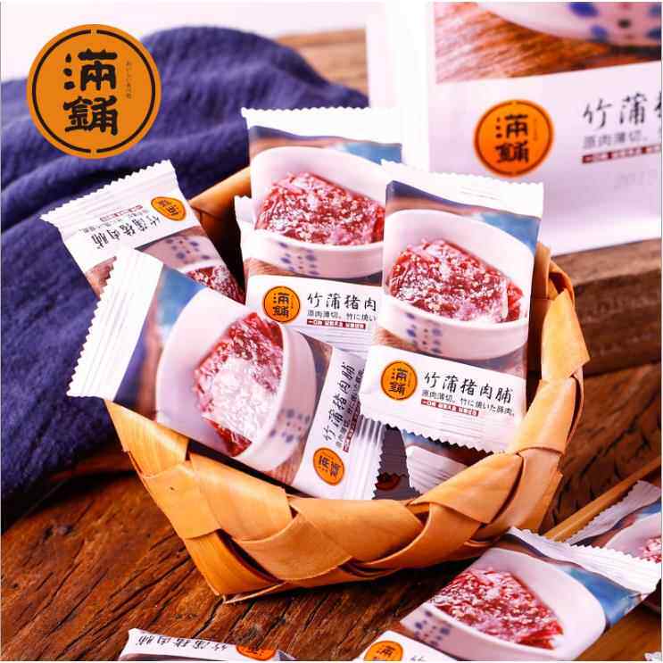 【】猪肉脯大袋小包装整箱肉干500g零食小吃大礼包休闲食品