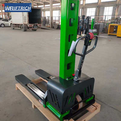 伊势威 全电动自提升堆高车ZTS-05F自升式堆垛机随车电动叉车