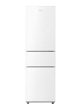 美的冰箱三开门三温家用租房直冷219升MR-230TE