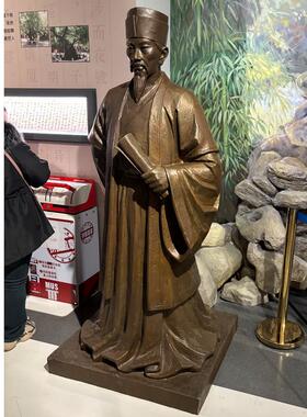 铸铜苏轼雕像古代名人文人苏东坡肖像校园博物馆铜雕人物雕塑定制