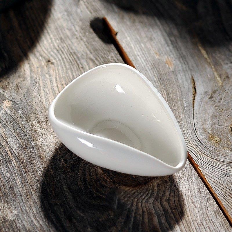 咖啡称豆碟 咖啡豆盘称分装盘子粉 陶瓷碟重量杯接拖碗 称重碟