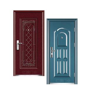 防盗门安全标准家用双开入户工程学校公寓钢质进户车库地下室大门