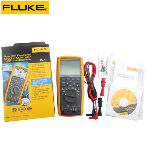 福禄克FLUKE万用表F287CF287FVFF289CF289FVF电子工业数字万用表