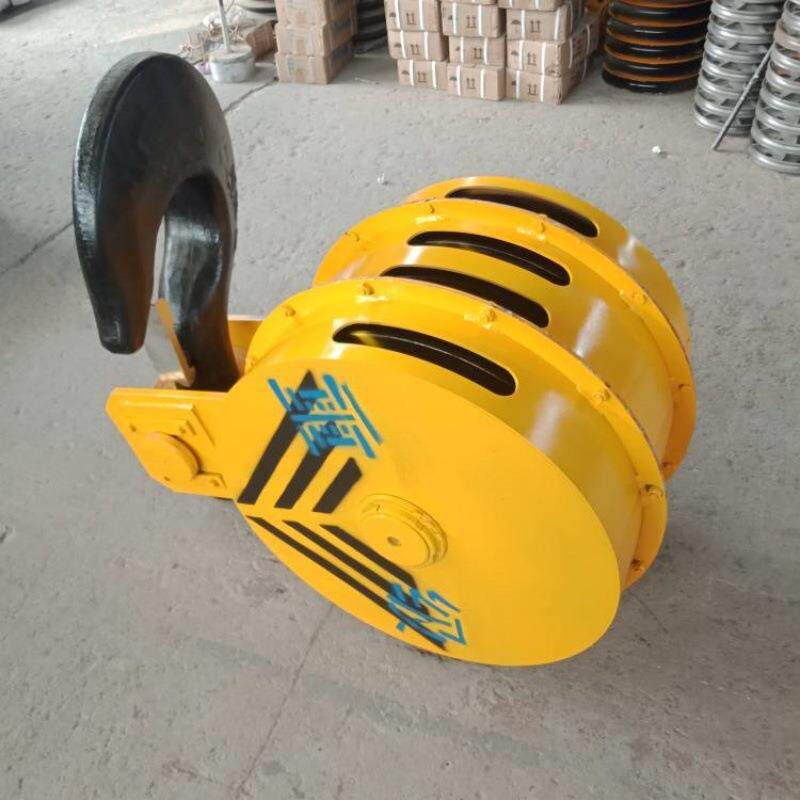 起重机滑轮吊钩组30T起重机吊钩单双梁电动葫芦吊钩国煤