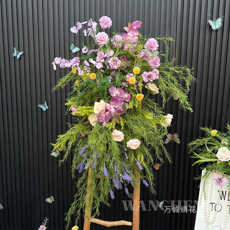 森系仿真花绿植装饰婚礼路引花艺摆件婚庆用花商场橱窗布景美陈,家居饰品,仿真花/假花,淘宝优惠券,粉丝福利购,淘宝优惠卷