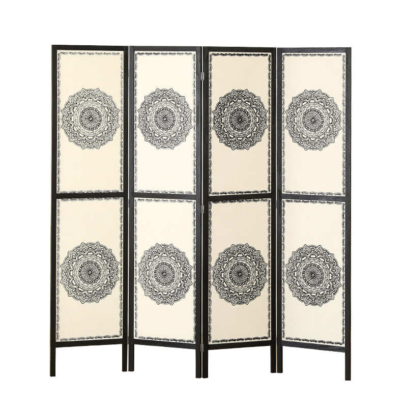 现代客厅办公室屏风隔断入户家居玄关欧美风移动折叠酒店办公屏风