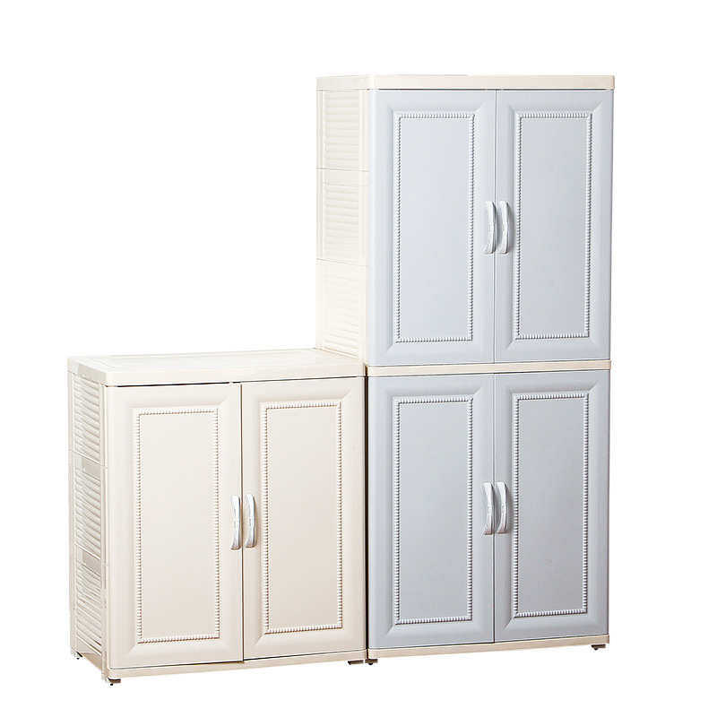 简易鞋柜加厚家用大容量多层欧式塑料收纳柜储物柜现代玄关门厅柜