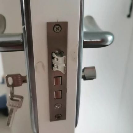 不锈钢锁芯房门房间家用通用型锁具静音锁体木门卧室门锁室内