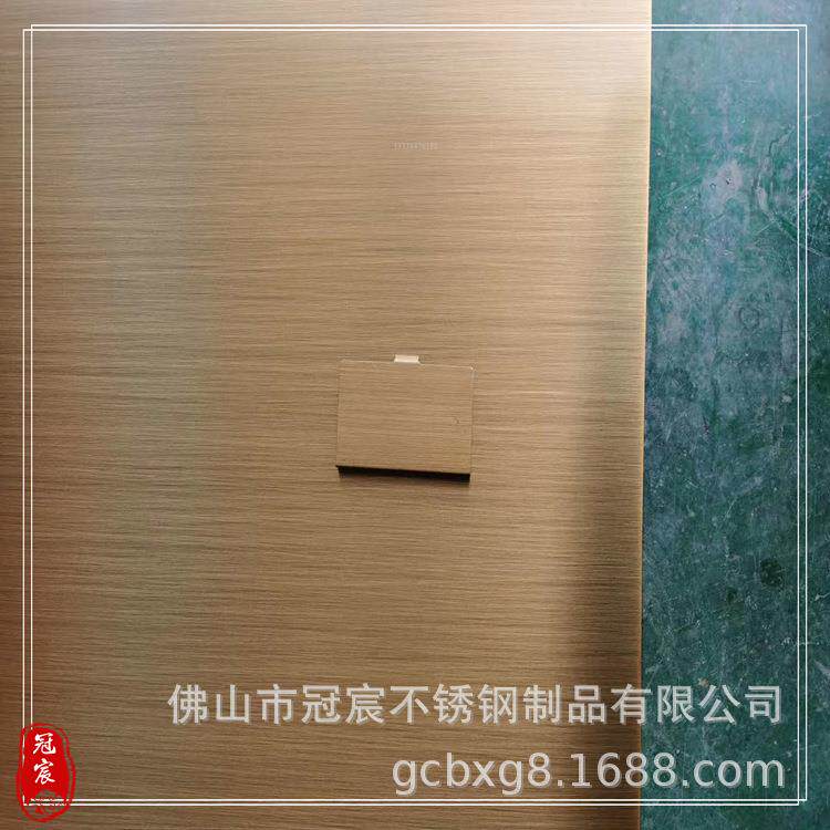 不锈钢仿古拉丝镀铜板 五金制品散件表面镀铜发黑做旧红古铜
