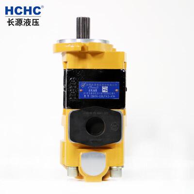 HCHC长源液压齿轮泵 CBHYA-G/F 铸铁双联齿轮油泵 合肥长源液压