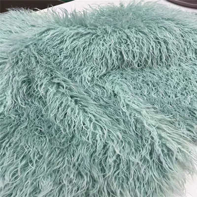 现货流苏滩羊毛 萝卜丝长毛卷服装毛领家纺抱枕面料批发