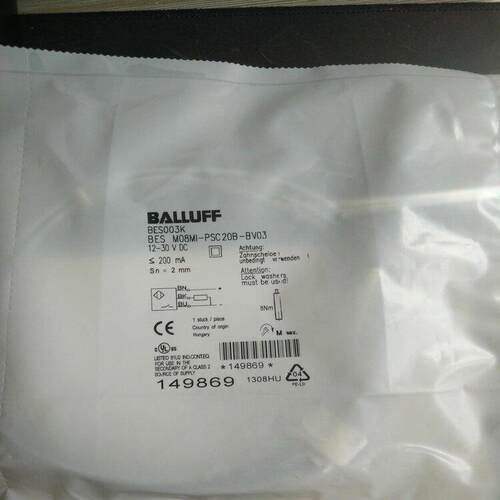 巴鲁夫电容式接近开关BCSM08T4E2-POM15C-S49G订货号BCS002C
