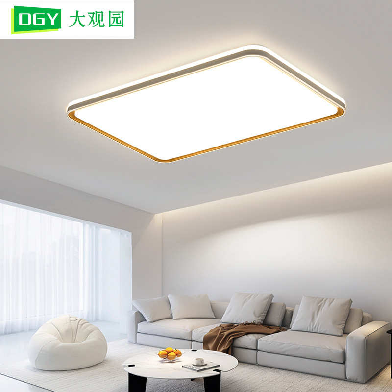 大观园客厅灯现代简约大气客厅主灯北欧极简餐厅卧室灯吸顶灯Z002