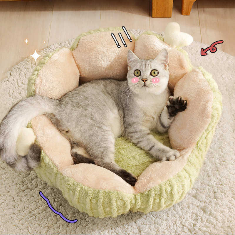 仙人掌猫窝冬季保暖可拆洗半封闭式冬天狗窝小型宠物窝四季,宠物/宠物食品及用品,猫窝/屋/帐篷/沙发,淘宝优惠券,粉丝福利购,淘宝优惠卷