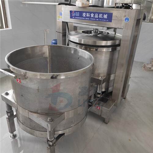 不锈钢竹笋液压活塞式压榨脱水机大连白钢裙带菜压盘挤水机