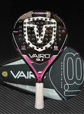 Professional Padel Tennis Racket, Soft Face, Carbon Fiber, L