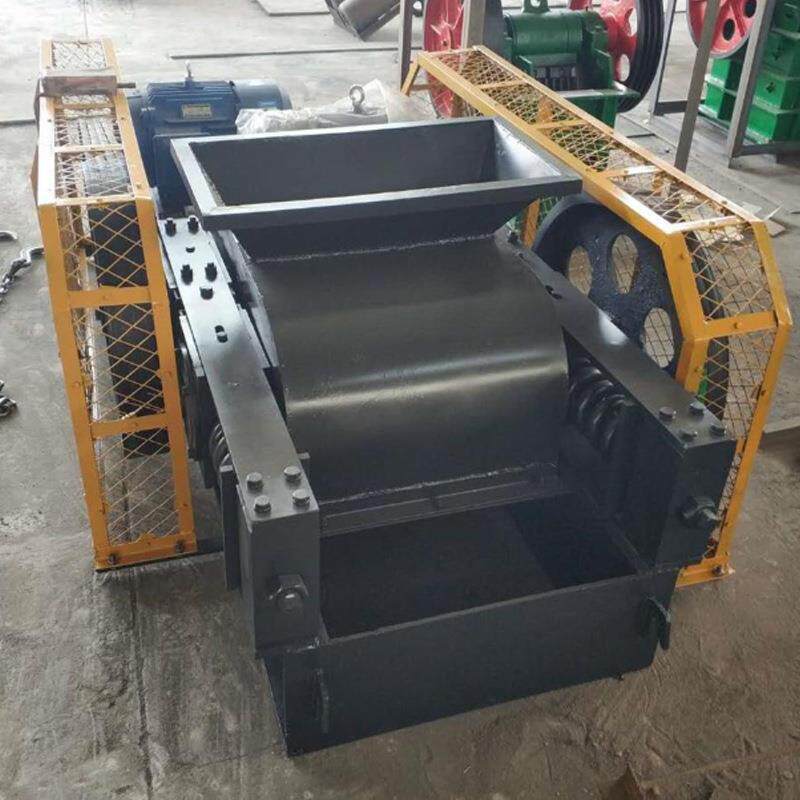 对辊破碎机对滚式制砂机小型制沙机建筑垃圾粉碎机打沙机设备全套