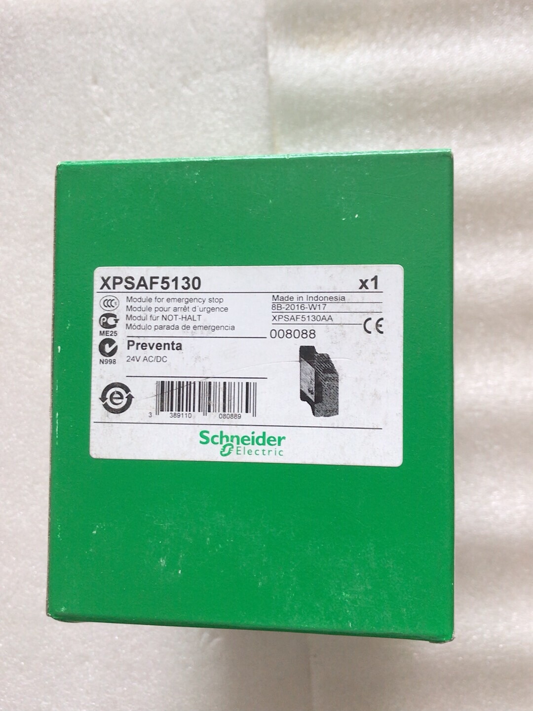 全新原装正品施耐德安全模块XPSAF5130 标价为单价 现