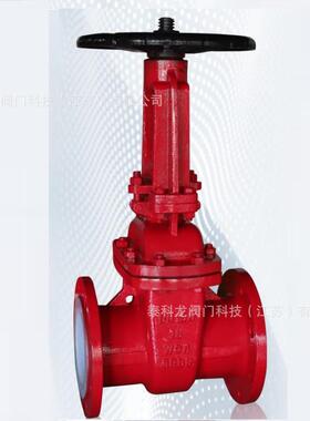 Z41F46PTFEFEPPFAF501铸钢不锈钢衬氟法兰闸阀