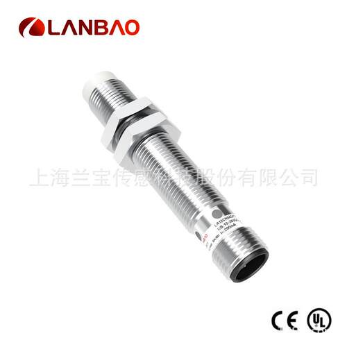 兰宝M12金属传感器R12BX-Y接-直流三四线 L远距离lanbao8mm 电感